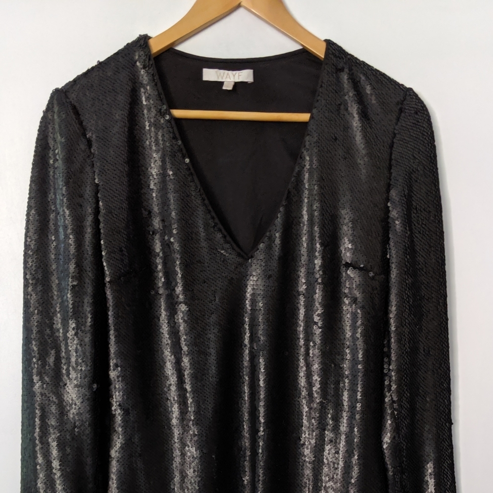 Matte sequin short dress